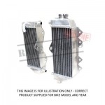 239-Y2250A MSD Radiator YZ250 '02-'18/YZ250X '16-'18