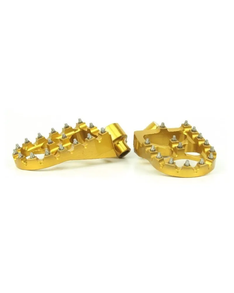 279-MSD793G #1. MSD Wide Alloy Foot Pegs Gold - Yamaha/GasGas