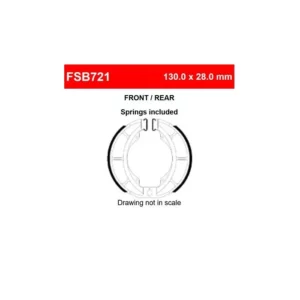 220-FSB721A#1.jpg. FERODO Brake Shoe EBC602