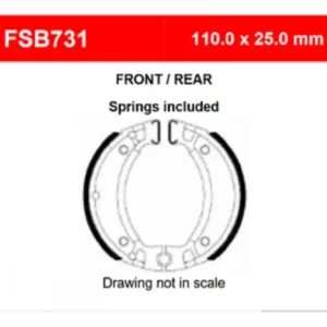 220-FSB731A#1.jpg. FERODO Brake Shoe EBC503