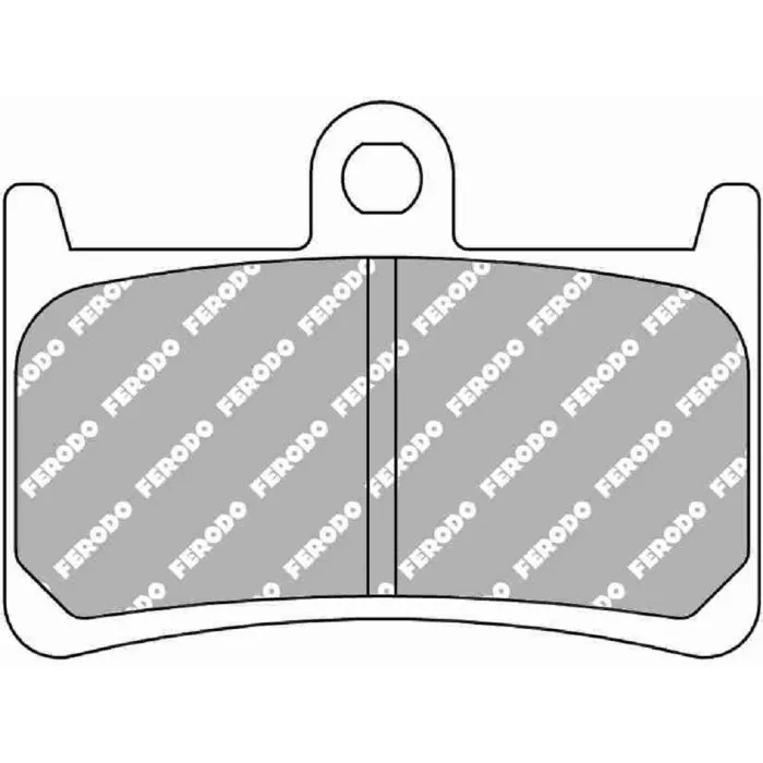 220-FDB605EF#1.jpg. FERODO Ecofriction Pad FA168/FA252/FA380HH