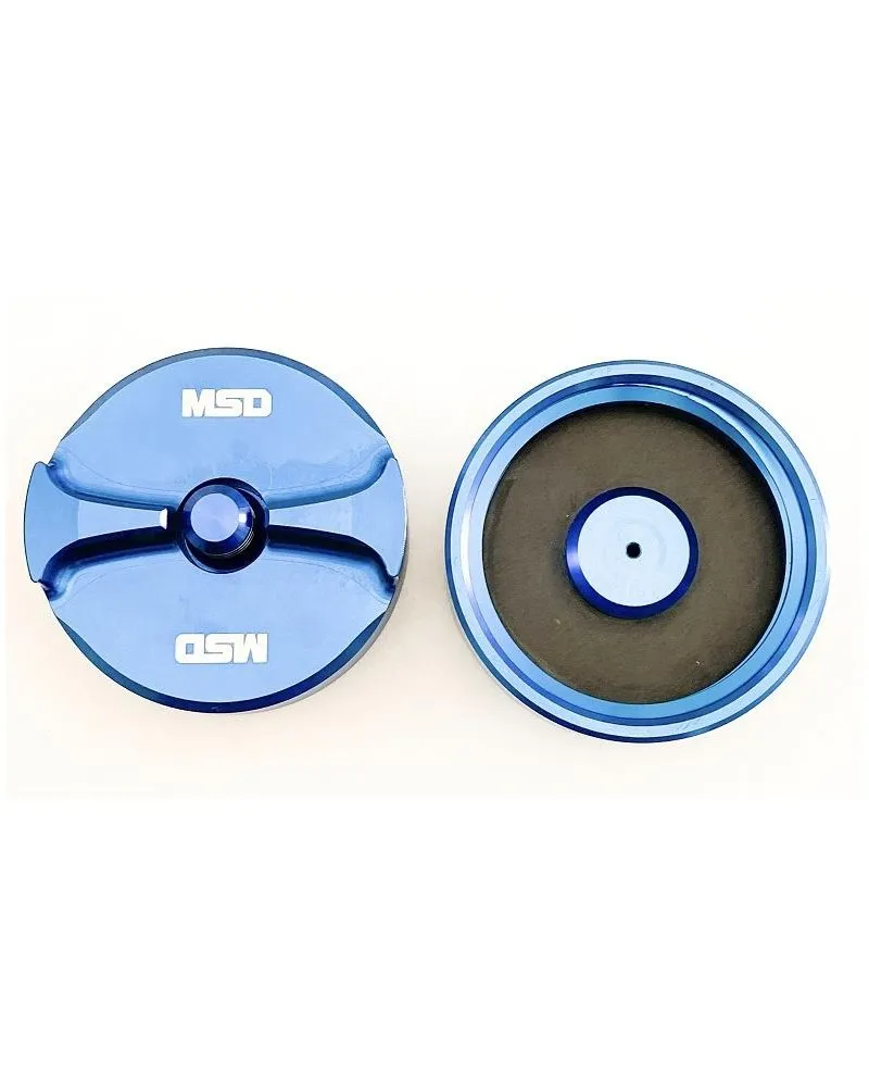 282-GTC15U#1.jpg. MSD Alloy Gas Cap - Yamaha - Blue