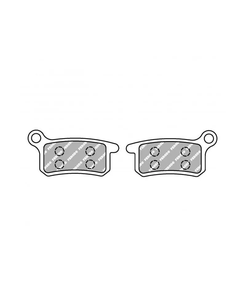 220-FDB2157SG#1.jpg. FERODO Sinter MX Brake Pad FA357