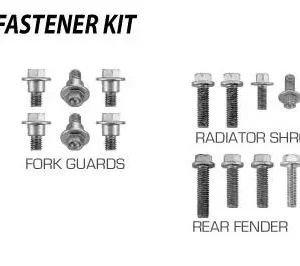 282-bkf-503. MSD Plastics Fastener Kit - KTM