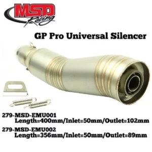 279-MSD-EMU002#1.jpg. MSD GP Pro Universal Slip-On - Length 356mm
