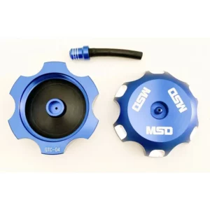 282-GTC04U#1.jpg. MSD Alloy Gas Cap - Blue - Yamaha/Kawasaki/Suzuki