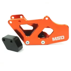 282-CGKT001#1.jpg. MSD Alloy Chain Guide Orange - EXC/SX '94-'06