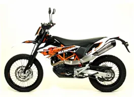245-8299e. LEO VINCE LV1 Evo Stainless Slip-On - KTM 690 / Husqvarna 701