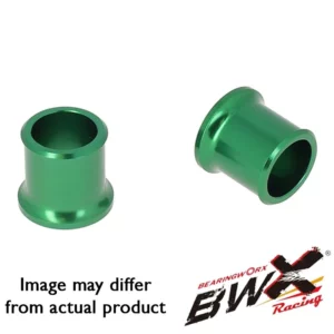 349-WSKR042K#1.jpg. BWX Rear Wheel Spacers - Green KX250/KXF/KLX/RMZ