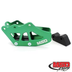 282-CGKA001#1.jpg. MSD Rear Alloy Chain Guide Green - KX/KX250F/RMZ250