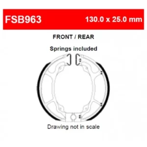 220-FSB963A#1.jpg. FERODO Brake Shoe EBC352