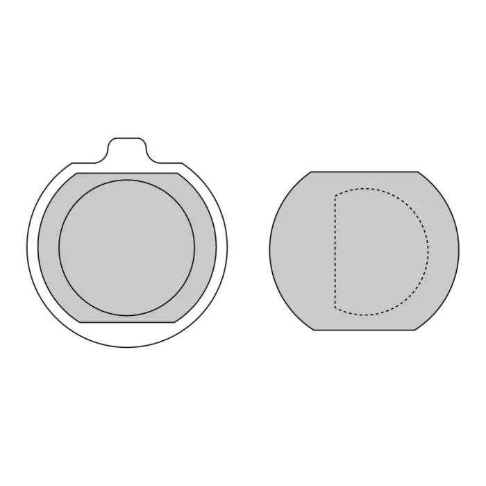 220-FDB132P#1.jpg. FERODO Platinum Brake Pad FA33/73