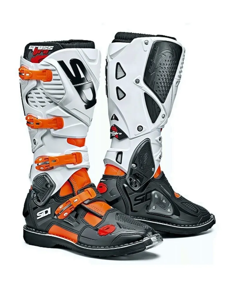 285-CRSFIRE3-OB#1.jpg. SIDI Crossfire 3 Boots - Fluo Orange/Black/White