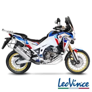 245-15302 #2. LEO VINCE LV12 Stainless Slip-On - CRF1100L