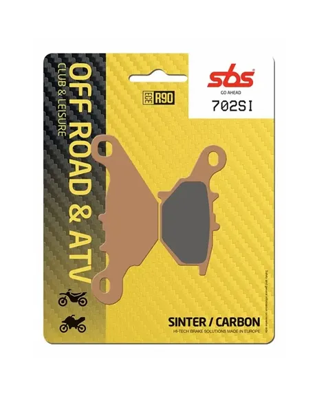 702si. SBS 702SI Front Brake Pad