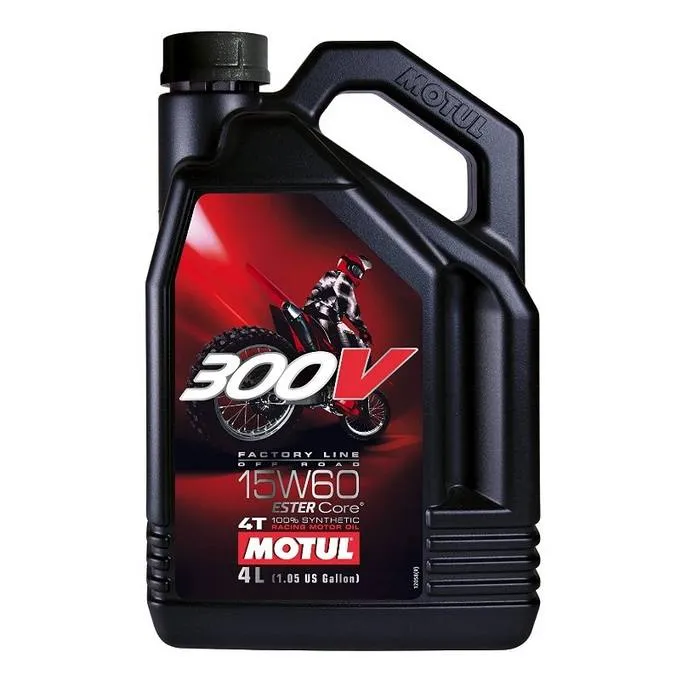 104138. MOTUL 300V 15W60 Off-Road 4lt