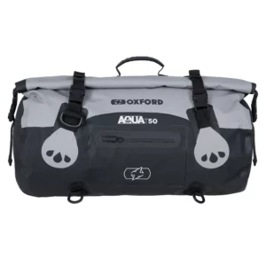1783760-ol482-2--. OXFORD Roll Bag Aqua T-50 - Black/Grey 50lt