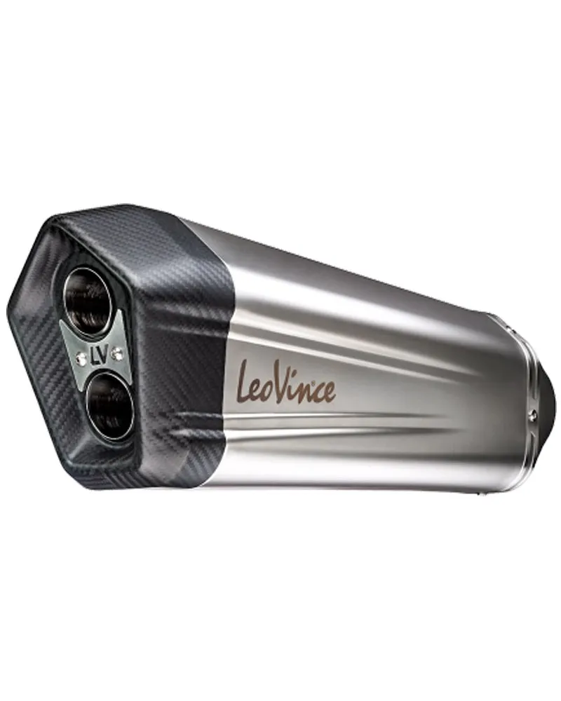 245-15301#1.jpg. LEO VINCE LV12 Stainless Slip-On - R1200GS / R1250GS