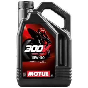 104125-2. MOTUL 300V 15W50 RoadRacing 4lt