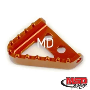 279-MSD-KSTEP#1.jpg. MSD Rear Brake Lever Step Plate Orange - KTM