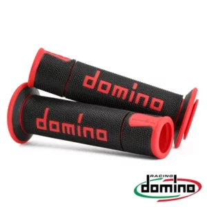 a450-blk-red. DOMINO A450 Racing Grips - Black/Red