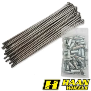 321-2721217#1.jpg. HAAN Spoke Set - Kawasaki 21" Front