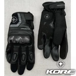 390-GL272-BG#1.jpg. KORE Air Flow Gloves - Black/Grey