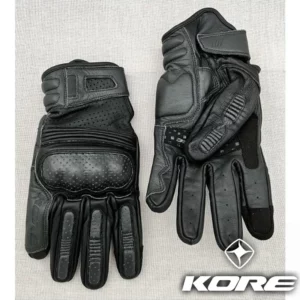 390-GL286-BG#1.jpg. KORE Rush Cafe Gloves - Black/Grey