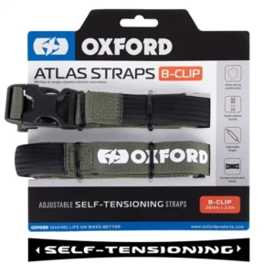 7831078-ox323-2--. OXFORD Atlas Strap B-Clip 26mm X 2m - Lichen