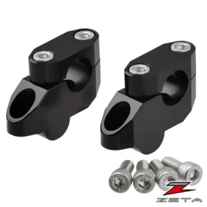 ZE53-05261-1. ZETA Bar Raiser Offsett 20mm H26mm 22.2mm Bar - BLACK