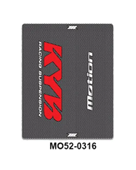 MO52-0316. MOTION Front Fork Sticker KYB - Carbon