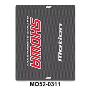 MO52-0311. MOTION Front Fork Sticker Showa - Carbon