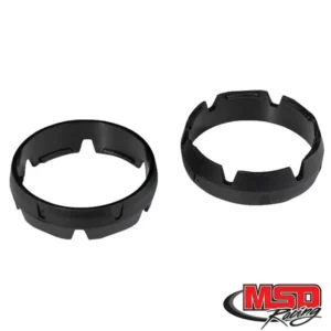 FPR01B. MSD Fork Protection Rings (2 Pieces) - Black
