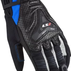LS2G70120F012 #3. LS2 All Terrain Perforated Gloves - Black/Blue