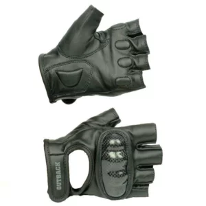 GetImageNoResize (28). OUTBACK Carbon Fingerless Gloves - Black