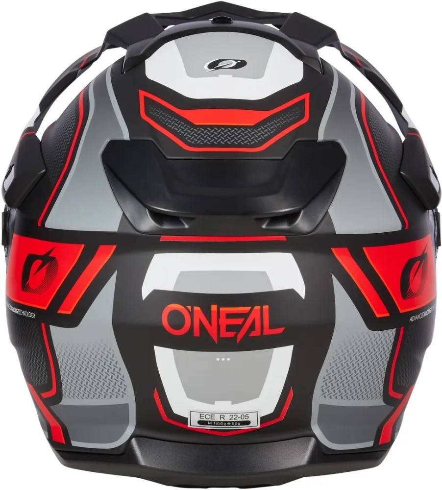 HDSRS-123 #2. ONEAL D-SRS V2.5 Square - Matt Black/Red/Grey