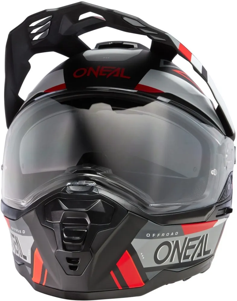 HDSRS-123 #4. ONEAL D-SRS V2.5 Square - Matt Black/Red/Grey