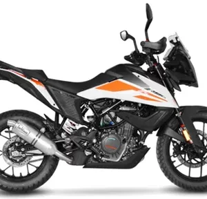 245-14346e. LEO VINCE LV1 Evo Stainless Slip-On - KTM390