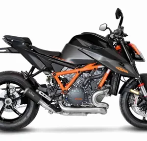 245-15243bu. LEO VINCE LV10 Black Stainless Slip-On - Super Duke 1290