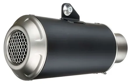 245-9746b. LEO VINCE LV10 Black Stainless Muffler Kit - 54mm