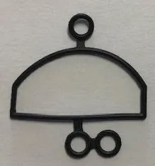 274-mbg-pwk28. BWX Mid Body Gasket - Keihin PWK28 2-Stroke Carburetor