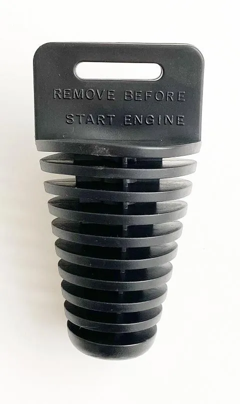 279-ap-ep002bk. MSD Exhaust Plug 4 Stroke - Black