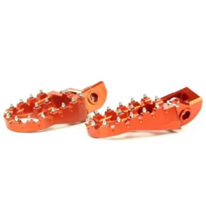 279-MSD798O. MSD Wide Alloy Footpegs Orange - KTM