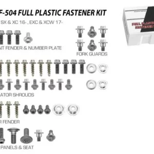 282-bkf-504. MSD Plastics Fastener Kit - KTM