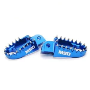 282-fp001u. MSD Wide Alloy Foot Peg - Blue - KTM/Husqvarna/Sherco