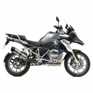 245-8786e. LEO VINCE LV1 Evo Stainless Slip-On - R1200GS LC