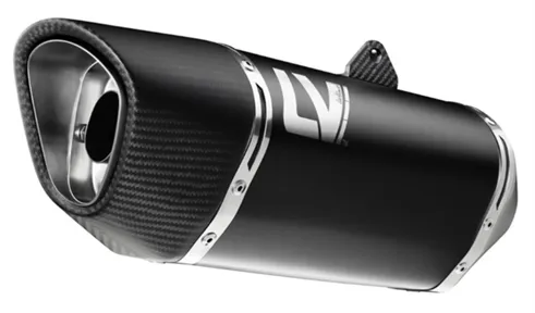 lv14 black ed. LEO VINCE LV14 R Stainless Black Edition Slip-On Carbon Cap - Z900 17-24