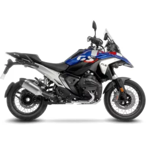 bmw. LEO VINCE LV14 Stainless Slip-On Carbon Cap - R1300GS/Adventure - 2024
