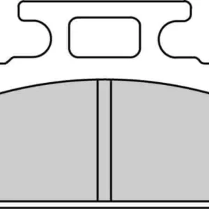 220-fdb2192ag. FERODO Argento Brake Pad FA151