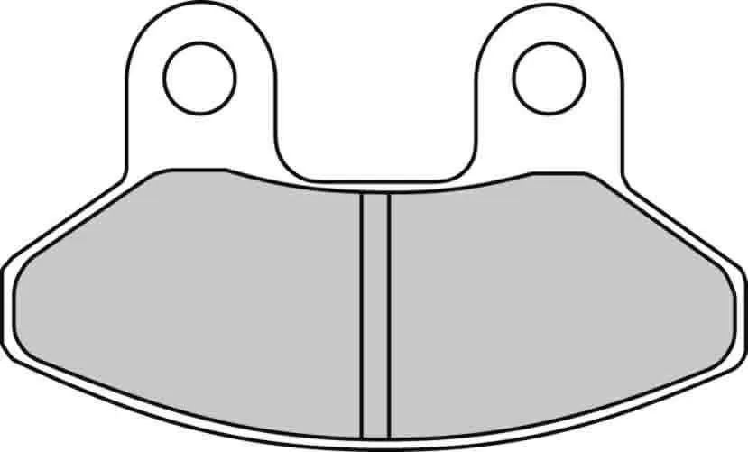 220-fdb2108ag. FERODO Argento Brake Pad FA306